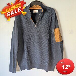 C&A Men's XL Blue-Orange Sweater